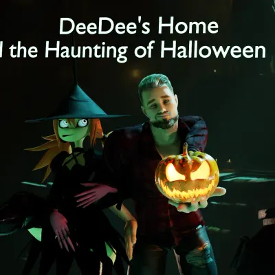 DeeDee's Home and the Haunting of Halloween Manor cover