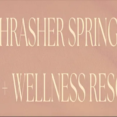 Thrasher Springs Spa + Wellness Resort cover