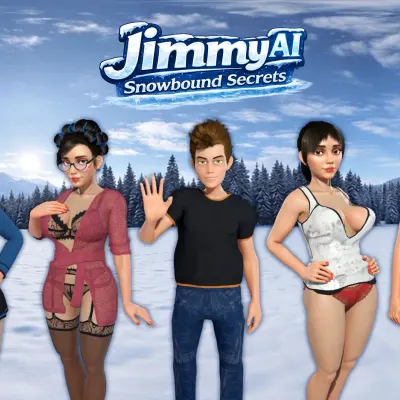 JimmyAI: Snowbound Secrets cover
