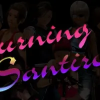 Burning Santirosa cover