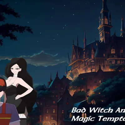 Bad Witch And the Dark Magic Temptations cover